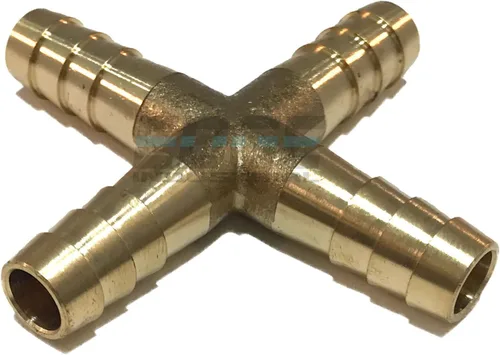 3/8 "Manguera de identificación de manguera de púas de intersección cruzada para combustible/aire/agua/aceite/gas/WOG (cantidad 01)