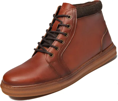 Zapatos de trabajo para hombre zapatos de vestir Oxford con cordones y suela de goma antideslizante