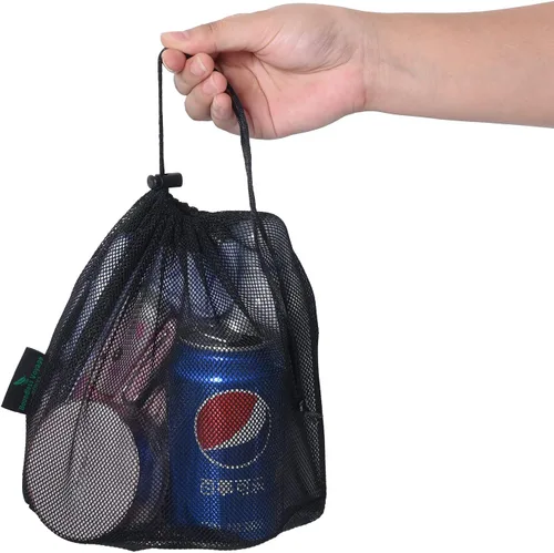 Miniatura 5 de iBasingo 510pcs bolsa de malla de nylon bolsa de cosas saco de golf olla al aire libre BVP01, XL-5 piezas, Cordón
