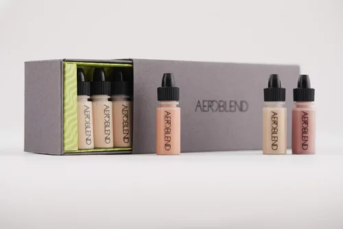 Miniatura 3 de mini sets de maquillaje Aeroblend Bronceado/Oscuro