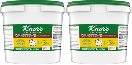 Miniatura 8 de Knorr Professional Caldo de Res, caldo de carne con base granulada de sabor a carne, caldo como base, marinada, potenciador de sabor, conveniente