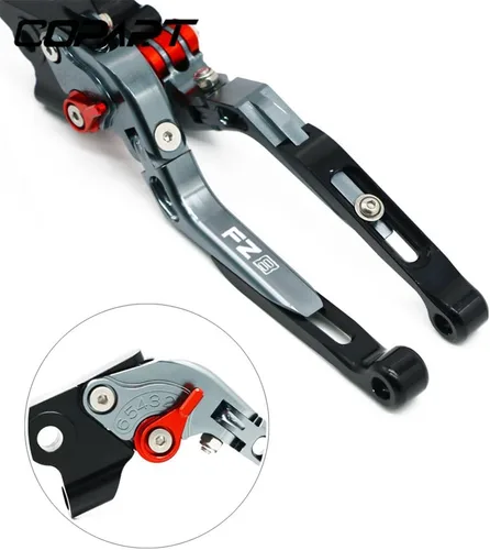 Miniatura 5 de Brake Lever for FZ8 FZ-8 2011 2012 2013 2014 2015 2016-2020 Motorcycle Adjustable Folding Extendable Brake Clutch Levers Handle