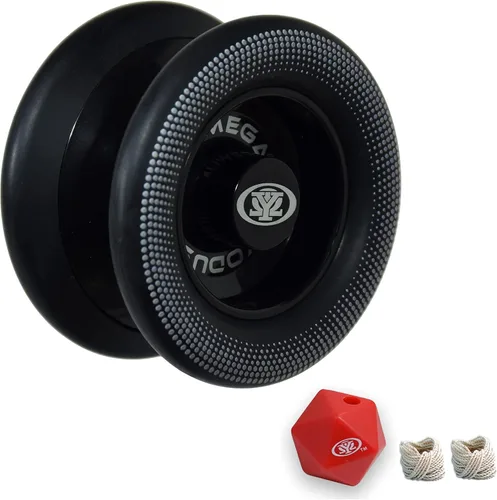 Yomega Xodus II YoYo: incluye tecnología de rodamientos de rodillos, llantas de goma y diseño en forma de ala, juego profesional de nivel intermedio