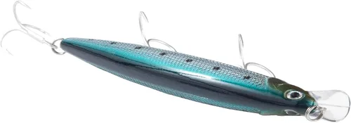 Miniatura 3 de Calissa Offshore Tackle 110mm y 140mm para pesca costera de California - Señuelo especial Jerkbait Crankbait Surf Flash para pesca de sal Pro