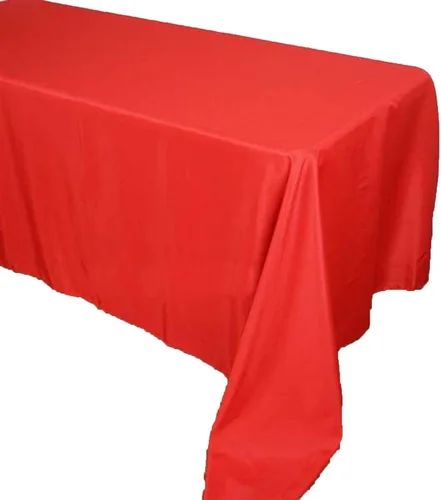 Miniatura 6 de BalsaCircle Mantel rectangular de poliéster negro de 90 x 156 pulgadas para bodas, fiestas, eventos, cocina, comedor