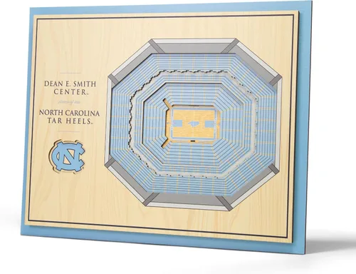 Miniatura 45 de YouTheFan NCAA Florida Gators Arte de Pared 3D StadiumView de 5 Capas - Estadio Ben Hill Griffin, 13.00" x 17.00