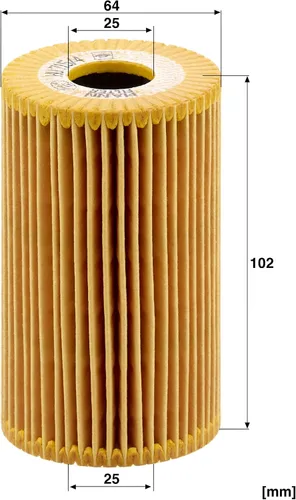 Miniatura 3 de Mann Filter HU 715/4 x Cartucho de Repuesto de Filtro de Aceite con Junta de Tapón de Drenaje de Aceite Compatible con BMW 318i (1996-1999), 318i