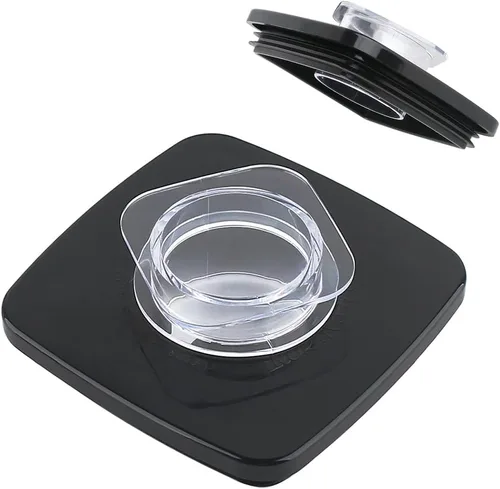 Miniatura 3 de Anbige Piezas de recambio, tarro cuadrado de vidrio de 5 tazas con ensamblaje de cuchilla, compatible con la mayoría de licuadoras Oster