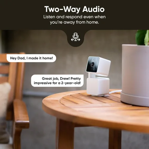 Miniatura 6 de WYZE Cam Pan v3 Interior/Exterior IP65 1080P 360° Pan/Tilt/Zoom WiFi Cámara de Seguridad Inteligente para el Hogar, Seguimiento de Movimiento