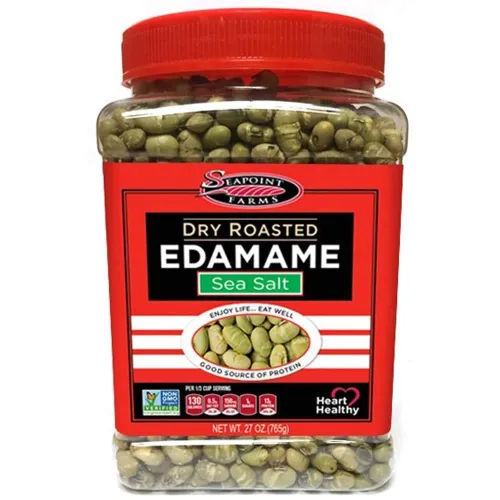 Miniatura 5 de Seapoint Farms - Edamame crujiente tostado en seco, bocadillo a base de plantas, 20 g de proteína, 2 ingredientes, sin aceites añadidos, vegano, sin