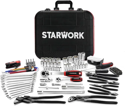 Miniatura 2 de STARWORK TRUE MECHANIC™ Juego de herramientas mecánicas de 169 piezas, profesional, métrico