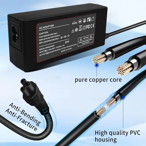 Miniatura 3 de Adaptador de corriente USB C de 65W para cargador de batería NOCO NOCO Boost X GBX45 1250A GBX55 GBX75 GBX155 4250A compatible con Boost Air AX65