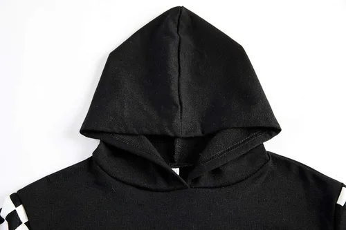 Miniatura 4 de Meikulo Conjunto de 2 piezas para niñas, sudaderas con capucha y pantalones deportivos de manga larga