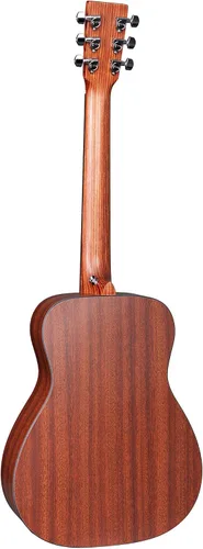 Miniatura 4 de Martin LX1E guitarra acústica con electrónica Fishman Sonitone, con tapa de abeto sólido de Sitka, modificada O - cuerpo de boltaron w/red