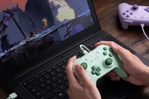 Miniatura 5 de 8BitDo Ultimate 2C Wired Controller for Windows PC and Android, with 1000Hz Polling Rate, Hall Effect Joysticks and Hall Triggers, and Remappable