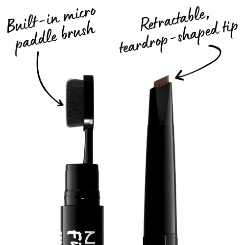 Miniatura 3 de NYX PROFESSIONAL MAKEUP Fill & Fluff lápiz para cejas