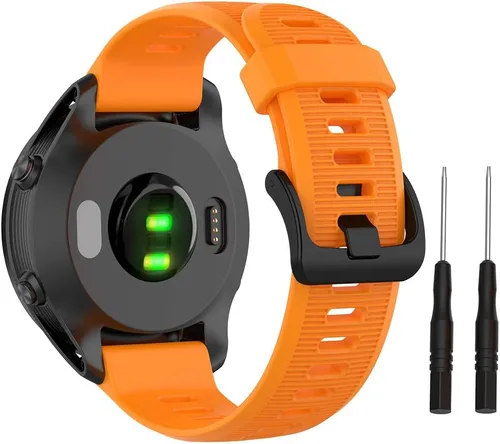 Miniatura 9 de ISABAKE Correa de reloj para Garmin Forerunner 935/945/955/965/745, pulsera de repuesto de silicona de 0.866 in para Fenix 5 Plus/Fenix 6