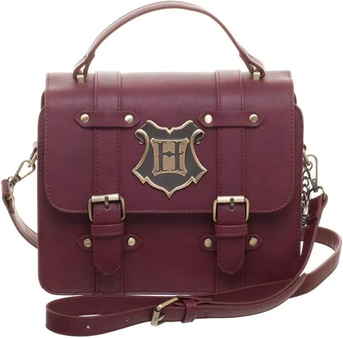 Miniatura 2 de Harry Potter Hogwarts - Bolso de mano con dijes, color granate, talla única