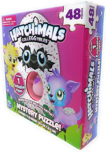 Miniatura 2 de Hatchimals Colleggtibles - Rompecabezas misterioso de 48 piezas, incluye 1 figura exclusiva