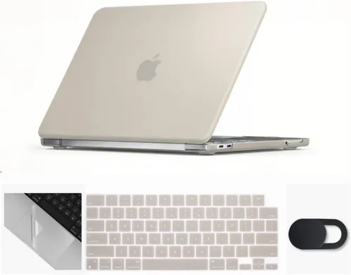 Miniatura 36 de Se7enline Funda compatible con MacBook Air de 15 pulgadas M4 M3 M2 2022-2025 A2941/A3114/A3241, funda rígida para laptop Mac Air 15.3, funda Azul