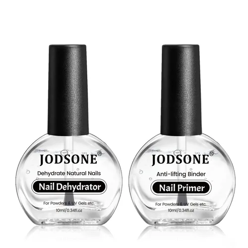 Miniatura 10 de JODSONE - Juego de 2 capas de gel de 0.3 fl oz sin necesidad de limpieza, acabado claro brillante de larga duración, no requiere remojo, requiere