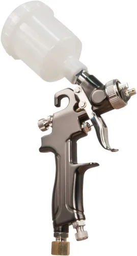 Miniatura 3 de JET Mini pistola de pulverización HVLP neumática, boquilla de 0.039 in, taza de 125 cc (modelo JAT-501)