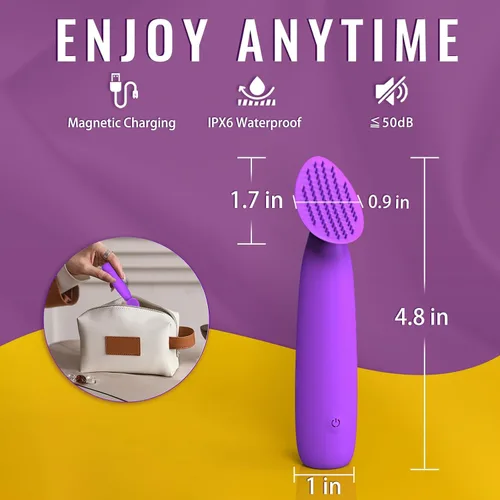 Miniatura 7 de Barra de vibración de juguetes sexuales para adultos, mini vibradores bala con 10 modos de vibración, vibrador de varita femenino para estimulador