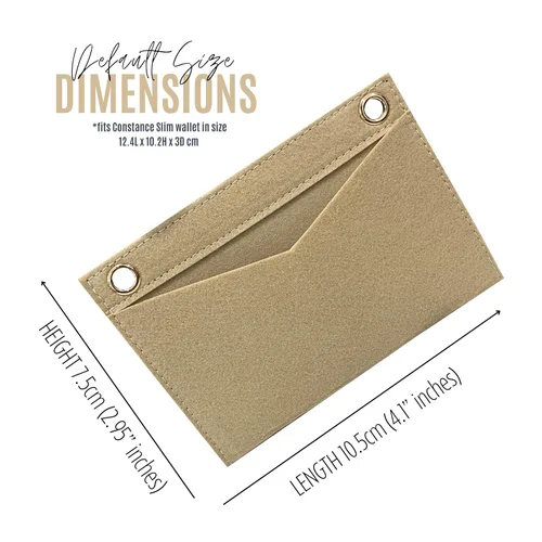 Miniatura 3 de Constance Slim Wallet Strap Insert Constance Conversion Kit with Gold Chain Constance Slim Wallet Insert Wallet on Chain (Lime, No Chain Needed)