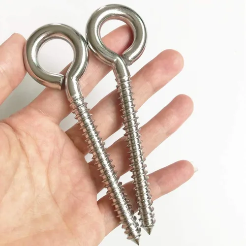 Miniatura 5 de Kit para colgar hamacas, ganchos de ojo resistentes para colgar columpios de acero inoxidable, mosquetón, juego de mosquetón, accesorios