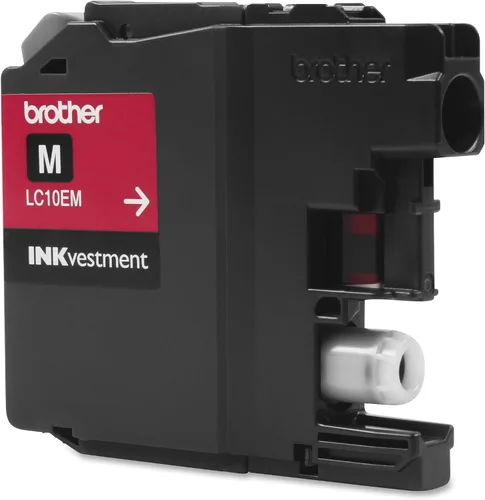 Miniatura 4 de Brother Cartucho de tinta magenta de alto rendimiento para impresora LC10EM