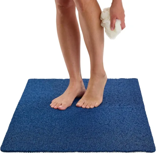 Miniatura 129 de Tapete de ducha antideslizante para bañera - Tapete de baño de lufa para baño - Tapete de baño de 40 x 16 pulgadas - Alfombra de baño antideslizante