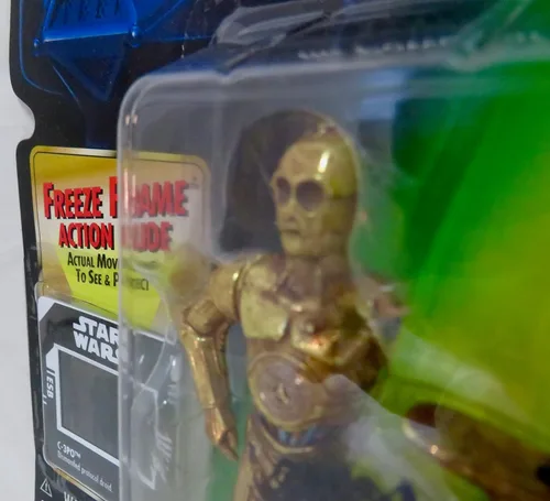 Miniatura 4 de Hasbro Power of The Force Freeze Frame C-3PO w/CargoNet