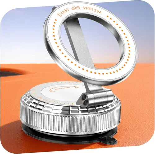 Miniatura 10 de Magsafe - Soporte magnético de teléfono para tu automóvil [105 + libras de succión y 3800 gf magnético] Soporte de teléfono ajustable de 360°