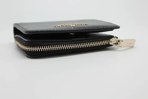 Miniatura 2 de Kate Spade Staci - Cartera plegable con cremallera en L, color negro, Negro -, Billetera plegable