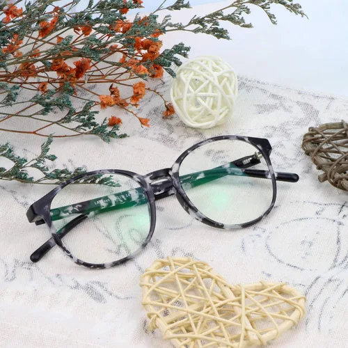 Miniatura 6 de LifeArt Lentes de bloqueo de luz azul, antifatiga ocular, anteojos de lectura para computadora, anteojos de juegos, gafas de TV para mujeres y gris