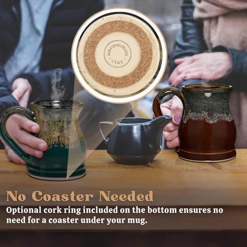 Miniatura 6 de Taza de café Potbelly de 20oz hecha a mano en los EE. UU. (Vainilla)