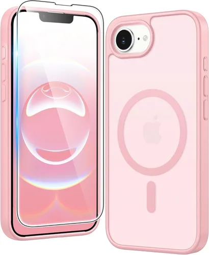 Miniatura 965 de FNTCASE Funda para iPhone 13 Pro-Max: Fundas magnéticas transparentes compatibles con Magsafe Slim anti amarillamiento protección contra caídas