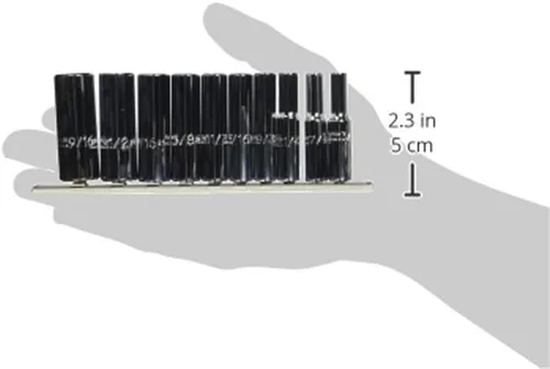 Miniatura 2 de Stanley Proto J47100 - Juego de llaves de vaso (10 piezas, 12 puntos, 1/4")