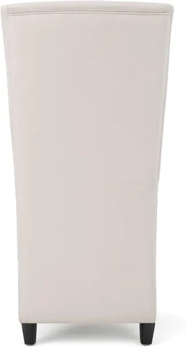 Miniatura 8 de Christopher Knight Home Callie Silla de comedor de tela, beige, 23.25 x 28.75 x 46.25 pulgadas