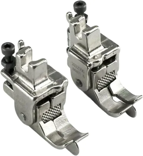 Miniatura 2 de Blooy - NR-31S NL-31S Derecha/Izquierda Puntada en la zanja Rodillo Rueda Prensatelas Pie para Máquina de Coser Industrial Lockstitch Pack Cintura