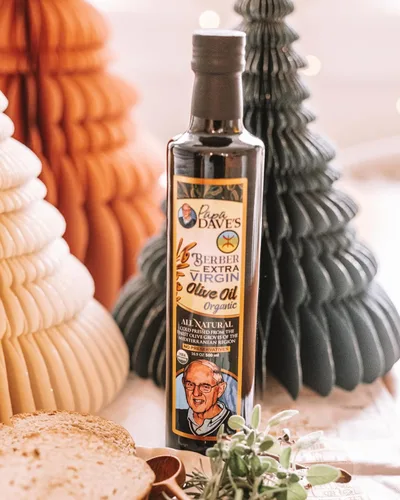 Miniatura 3 de Papa Dave's Aceite de oliva virgen extra orgánico certificado por USDA, contiene polifenol primero prensado en frío, aceite de oliva rico