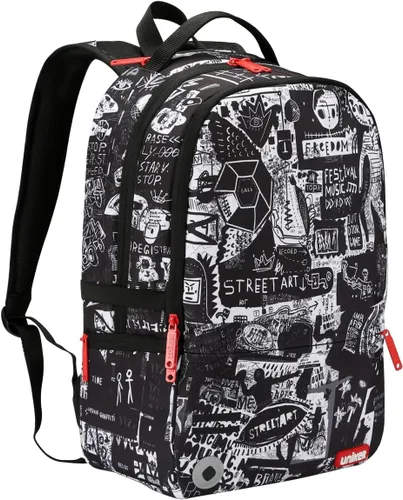 Miniatura 21 de Mochila Graffiti, mochila de diseñador para laptop para trabajo de 15.6 pulgadas, mochila resistente al agua para computadora, Anónimo, Grande