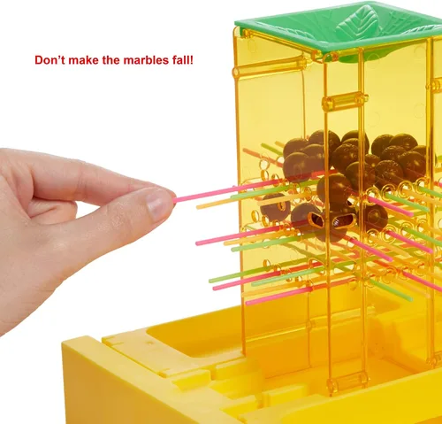 Miniatura 3 de Mattel Games Monos Tumblin' de viaje, juego portátil para niños con almacenamiento integrado para niños de 5 años en adelante, multicolor