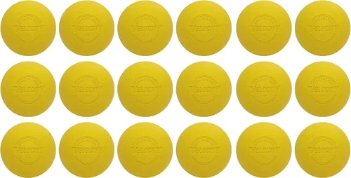 Miniatura 79 de Pelotas de lacrosse Velocity - 1, 2, 3, 6, 12, 18, 24, 36, 60 y 120 paquetes - para práctica, tamaño oficial aprobado por la NFHS y la universidad