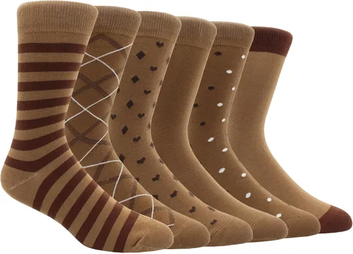 TOEJYJ Calcetines de vestir divertidos para hombre, paquete de calcetines casuales divertidos, coloridos calcetines de algodón a rayas, talla 10-13
