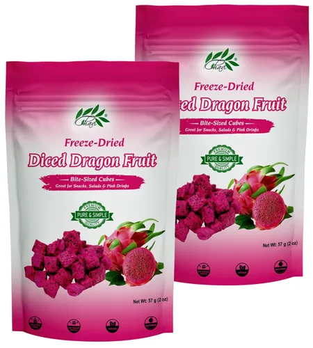 Miniatura 26 de CHAVI Lichi liofilizado, 2 onzas, superalimentos saludables de 1 ingrediente, sin azúcares ni conservantes añadidos, sin OMG, vegano, sin gluten..