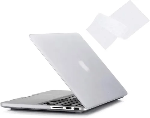 Miniatura 6 de RUBAN Funda para MacBook Retina Pro de 15 pulgadas A1398 (2015-2012), carcasa rígida de plástico liso mate con cubierta de teclado de TPU