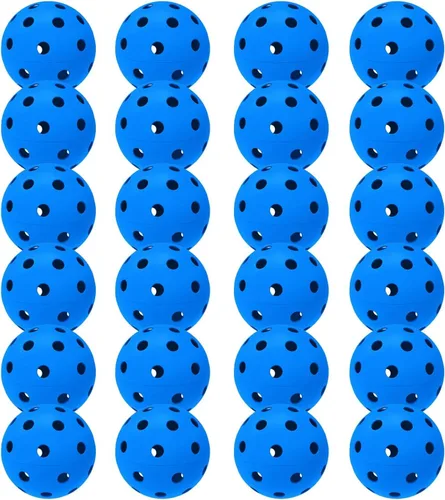 Miniatura 26 de Paquete de 6 pelotas de pickleball deportivas para exteriores - 40 pelotas de pickleball - Bolas de pickleball de EE. UU. aprobadas por USAPA