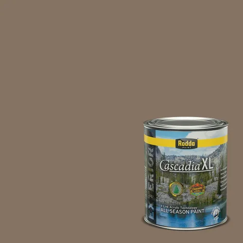 Miniatura 45 de Rodda Paint CASCADIA XL Pintura e imprimación satinada exterior en uno, cuarto de galón, pimienta de Jamaica