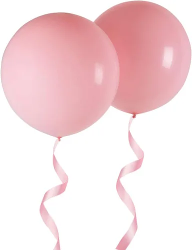Miniatura 10 de Globos redondos gigantes de 24 pulgadas, paquete de 10 globos de látex negro para sesiones de fotos, bodas, baby shower, decoraciones de fiesta